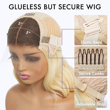 613 Loose Wave Glueless 5x5 Closure HD Lace Wig | Direct Dyeing
