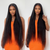 Melted Hair 180% Natural Black Silky Straight Wig 5x5 Closure Wig