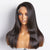 Layered Bangs Silky Straight Glueless 5x5 Closure HD Lace Wig