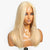 613 Blonde Curtain Bangs Layered Cut Glueless 5x5 Closure HD Lace Wig