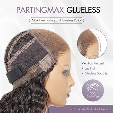 Special Deal | Halo Hair Style Hair PartingMax Glueless Wig Loose Body Wave 7x6 Closure HD Lace Pre Plucked & Bleached Breathable Cap