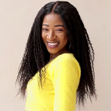 Halo Hair Style TWIST | Dreadlock Style 5x5 Closure Lace Glueless Wig Mid Part Long Wig - US ONLY