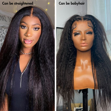 Halo Hair Style TWIST | Dreadlock Style 5x5 Closure Lace Glueless Wig Mid Part Long Wig - US ONLY