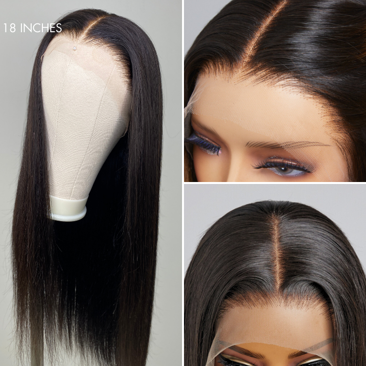 Melted Hair 180% Density | Glueless 13x4 Frontal Lace Long Wig 100% Human Hair