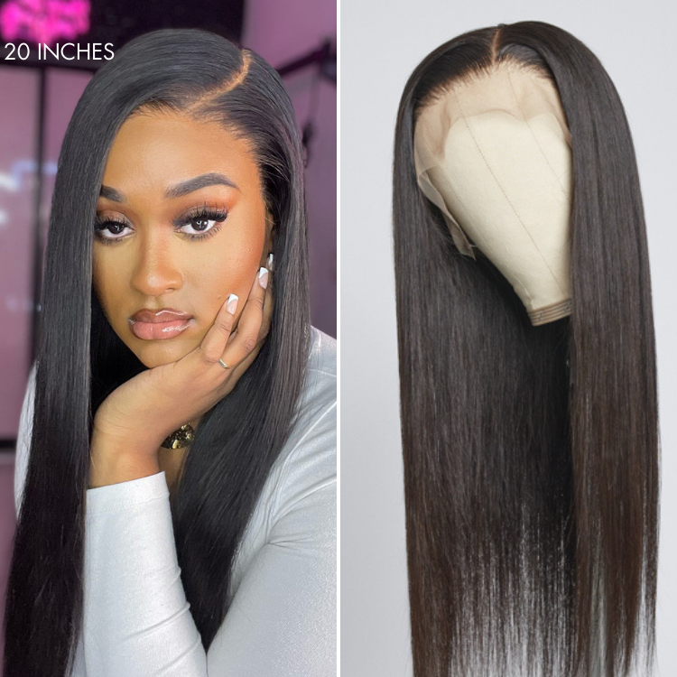 Melted Hair 180% Density | Glueless 13x4 Frontal Lace Long Wig 100% Human Hair