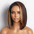 Brown Blonde Combo Highlight Straight Glueless 5x5 Closure HD Lace Bob Wig | Large & Small Cap Size
