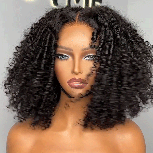 Special Deal | Gorgeous Natural Coily Curl Glueless 5x5 Closure HD Lace Wig Breathable Cap