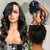 Melted Hair 180% Natural Black Body Wave Wig 360 HD Lace Wig