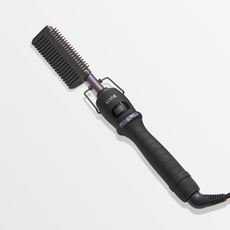 Electric Hot Comb with US Plug  for Wigs and Natural Hair, 30s Fast Heating & Adjustable Temp | Add-on Item
