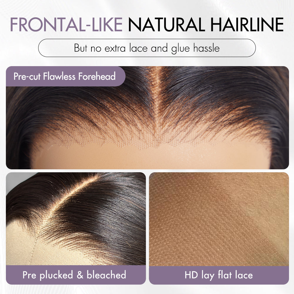 Special Deal | Halo Hair Style Hair PartingMax Glueless Wig Loose Body Wave 7x6 Closure HD Lace Pre Plucked & Bleached Breathable Cap