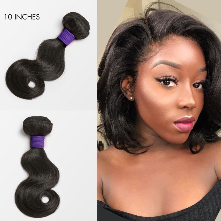 Melted Hair 100% Natural Black Body Wave Hair Bundles – Style 2458