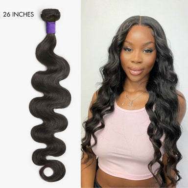Melted Hair 100% Natural Black Body Wave Hair Bundles – Style 2458