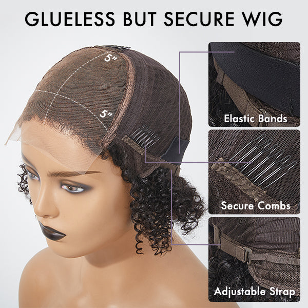 VIP ONLY | Yaki Straight 5x5 Closure HD Lace Glueless Long Wig 100% Human Hair