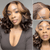 Face-Framing Brown Highlights Loose Wave Glueless 5x5 Closure HD Lace Wig - US Only
