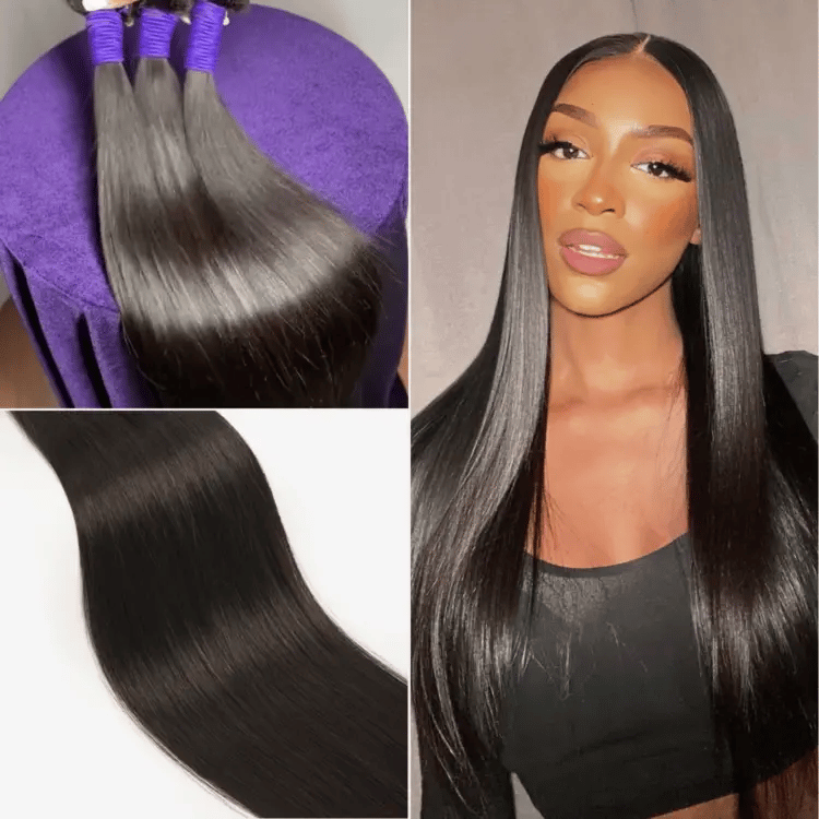 Melted Hair 100% Natural Black Body Wave Hair Bundles – Style 2458