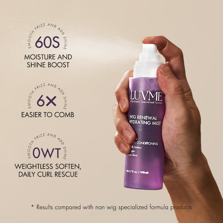 US Only | Wig Renewal Hydrating Mist, Leave-in Conditioning, All-day Hydration