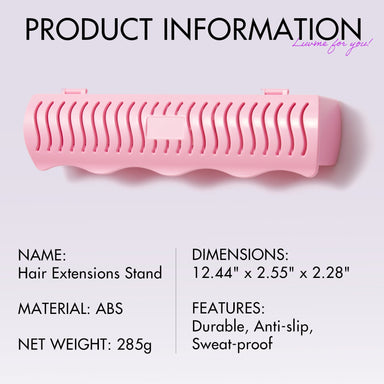 US Only | 1pc Hair Extension Holder, Storage for Clip-in, Tape-in, Bundles & Weft