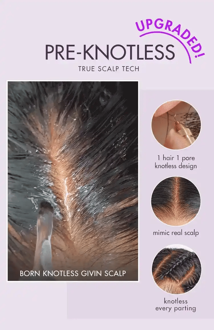 PreMax 2.0 Wigs | Nature Max Yaki Straight Ear-to-ear Glueless 13x5 Frontal HD Lace C Part Wig-16