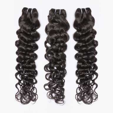 3pcs Body Wave / Water Wave / Deep Wave / Yaki Straight / Silky Straight 100% Virgin Human Hair Bundles