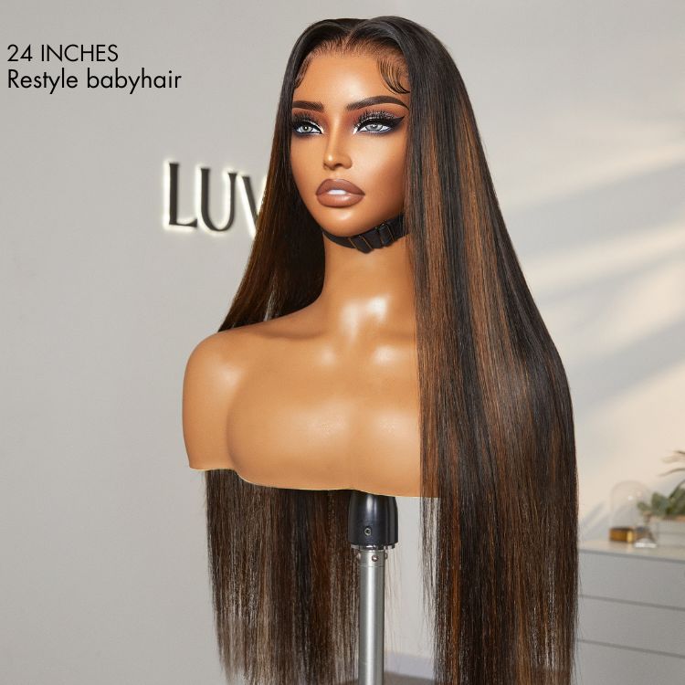 Special Offer | PreMax Wigs | Super Natural Hairline Silky Straight Glueless 13x4 Frontal Lace Wig Human Hair Pre-Cut Lace