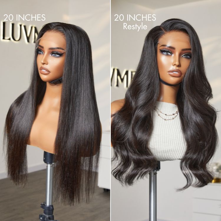 Melted Hair PartingMax Glueless Wig Silky Straight 7x6 Closure HD Lace Pre Plucked & Bleached Breathable Cap - US Only