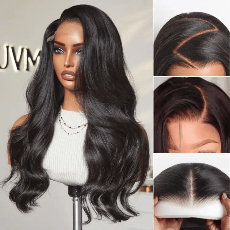 Melted Hair PartingMax Glueless Wig Silky Straight 7x6 Closure HD Lace Pre Plucked & Bleached Breathable Cap - US Only