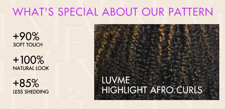 4C Edges | Highlight Afro Curls Glueless 5x5 Closure HD Lace Wig Breathable Cap - US Only-14