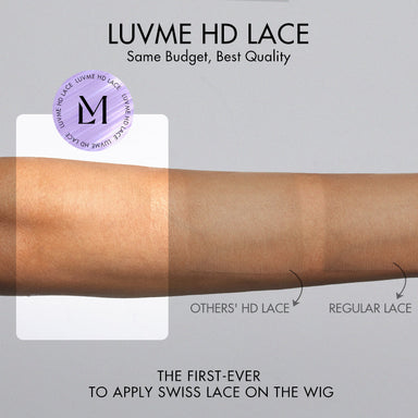 Halo Hair Style Hair PartingMax Glueless Wig Ombre Copper Brown Water Wave 7x6 Closure HD Lace Wig  - US Only