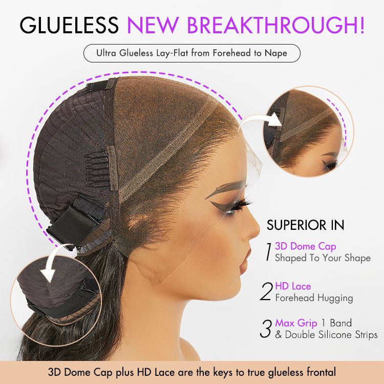 PreMax 2.0 Wigs | Nature Max Deep Wave Ear-to-ear Glueless 13x6 Frontal HD Lace Long Curly Wig