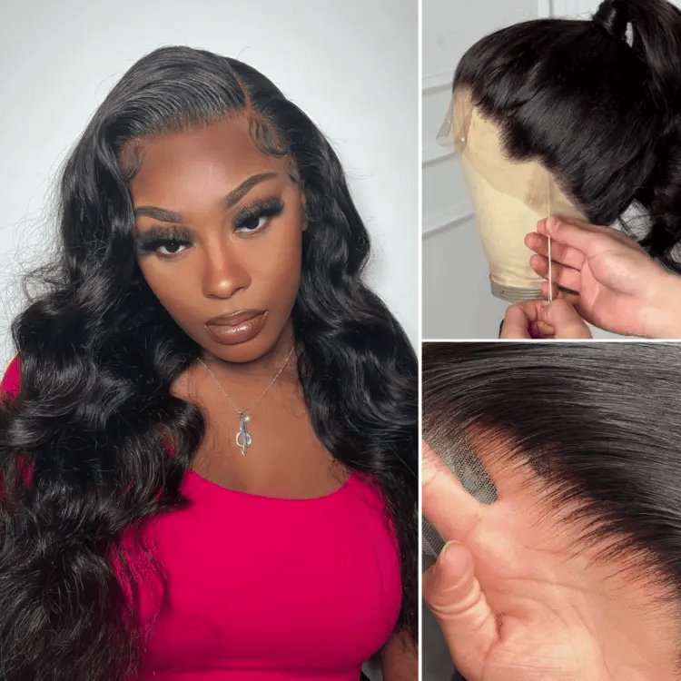PreMax Wigs - Flexi-Fit Invisi Drawstring Cap 360 HD Lace Loose Body Wave Wig Restyle Friendly - US Only