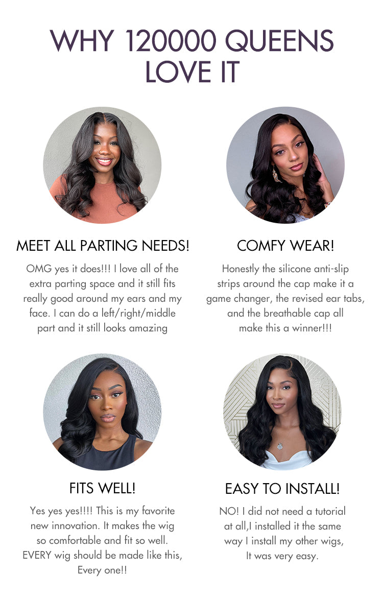 New Customers Only | Melted Hair PartingMax Glueless Wig Loose Body Wave 7x6 Closure HD Lace Pre Cut & Plucked & Bleached Ready to Go-23