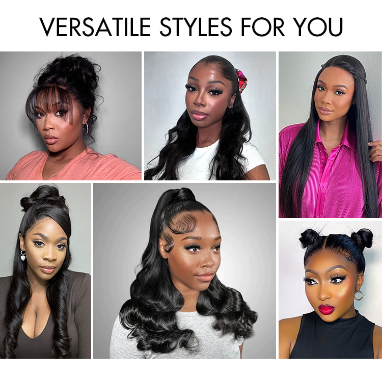 PreMax Wigs - Flexi-Fit Invisi Drawstring Cap 360 HD Lace Loose Body Wave Wig Restyle Friendly-11