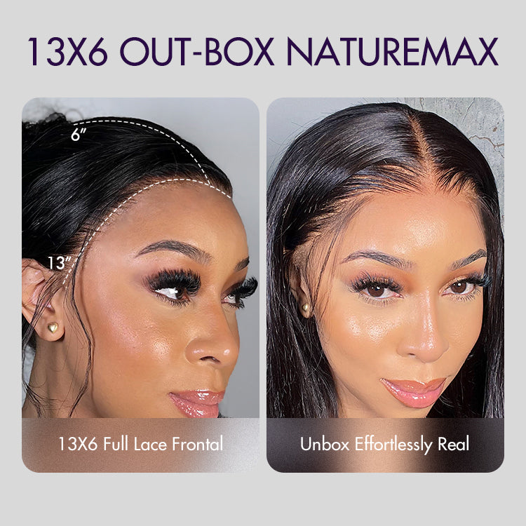 PreMax Wigs - Blonde Highlight Silky Straight Ear-to-ear Glueless 13x6 Frontal HD Lace Long Wig Pre-Cut Lace-10
