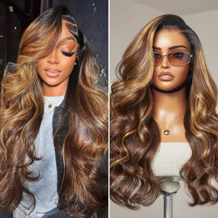 New Customers Only | Halo Hair Style All-Day Comfort Wig PartingMax 180% / 250% Density Glueless 7x6 Closure HD Lace Loose Body Wave Long Wig Pre-Cut Lace