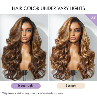 New Customers Only | Halo Hair Style All-Day Comfort Wig PartingMax 180% / 250% Density Glueless 7x6 Closure HD Lace Loose Body Wave Long Wig Pre-Cut Lace