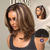 Tiktok Exclusive Deal | Blonde Highlight / Brown Highlight Short Layered Bob Wig Glueless 5x5 Closure Pre-Cut Lace Wig