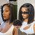 Halo Hair Style All-Day Comfort Wig Blunt Cut Bob Glueless Minimalist HD Lace Short Human Hair Wig Pre-Cut Lace