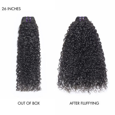 New Customers Only | Messy Burmese Curly Bundles 100% Premium Remy Human Hair Bundles 1pc / 3pcs