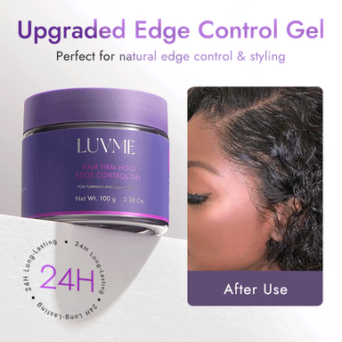 US Only | 1pc Edge Control Gel, 24h Long-Lasting Hold, for Flyaways and Sleek Styles