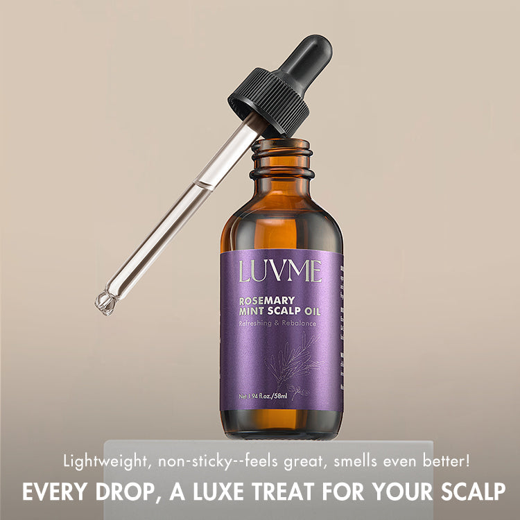 US Only | Halo Hair Style Rosemary Mint Scalp Oil, Scalp Care, Soothe & Strengthen | Add-on Item