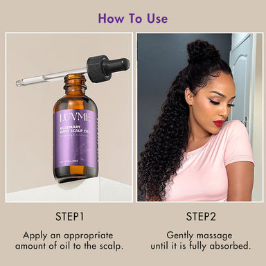US Only | Halo Hair Style Rosemary Mint Scalp Oil, Scalp Care, Soothe & Strengthen | Add-on Item
