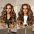 Halo Hair Style All-Day Comfort Wig 180% Density Sun-Kissed Blonde Ombre Highlight Loose Body Wave Glueless 7x6 Closure HD Lace Wig Pre-Cut Lace
