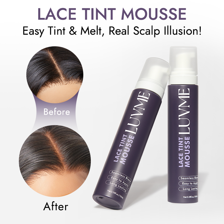 US Only | 1pc Dark Brown / Light Brown Lace Tint Mousse for Wig Melt