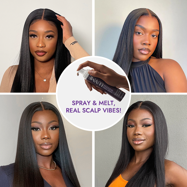 US Only | 1pc Dark Brown / Light Brown Lace Tint Mousse for Wig Melt