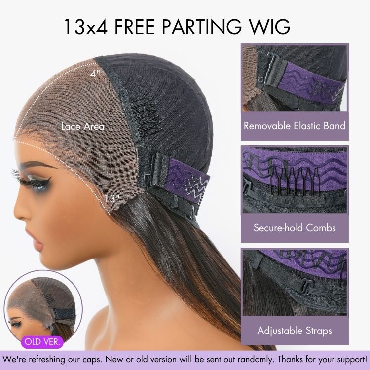 Melted Hair 100% Natural Black Body Wave Wig Glueless 13x4 Frontal Wig