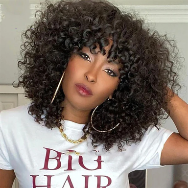 Melted Hair Natural Black Water Wave Wig Glueless Minimalist Lace Wig