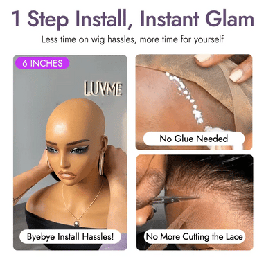 New Customers Only | Affordable Pixie Cut Minimalist HD Lace Glueless Wig Pre-Cut Lace