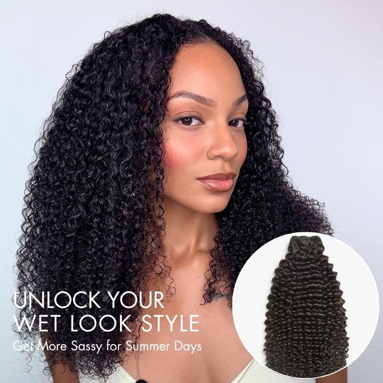 Halo Hair Style Too Easy Texture Kinky Curly 100% Virgin Human Hair Bundles 1pc / 3pcs - Limited Time Offer