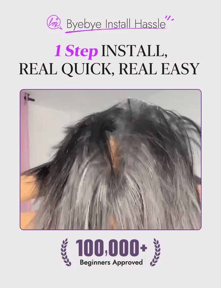 Put On and Go Realistic Glueless Yaki Straight Bob with Bangs Minimalist Lace Wig 100% Human Hair-21
