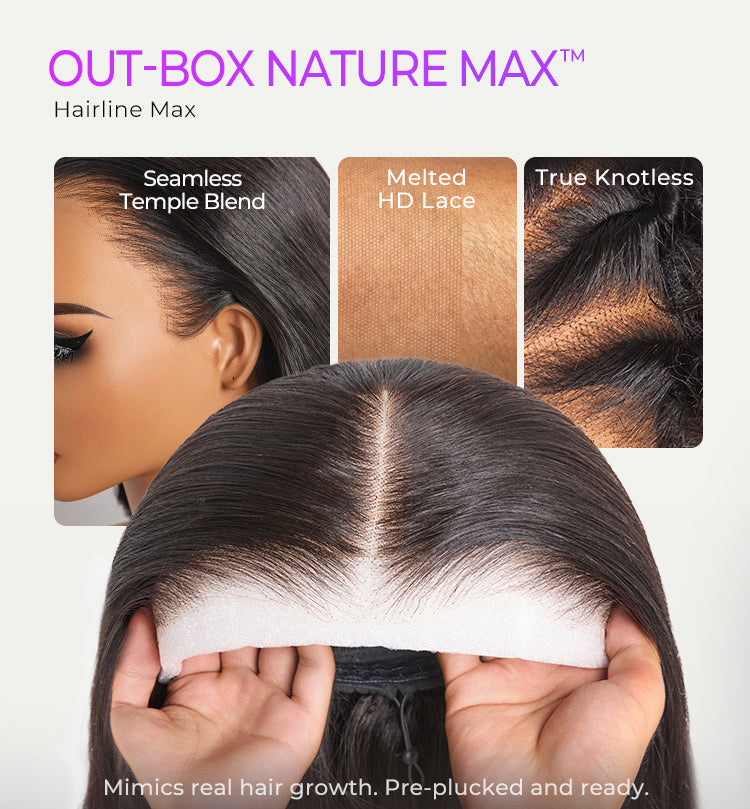 VIP Only | NatureMAX 200% / 250% Density Loose Wave Glueless 13x6 HD Lace Front Wig Human Hair Pre-Cut Lace Flexi-Fit Drawstring Cap-10